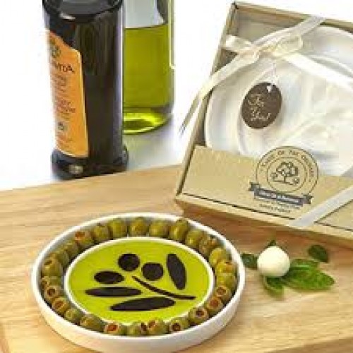 Taste of the Orchard Olive Oil & Vinegar Tasting Plate